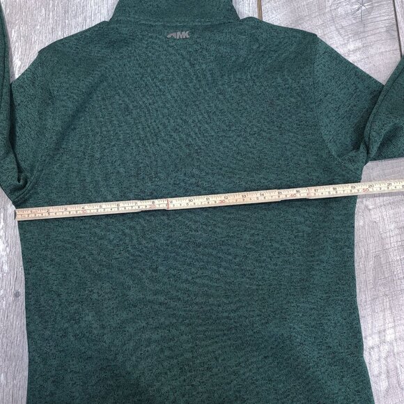 Mountain Khakis Mens Norris Fleece Sweater Size Small Green Button Pullover - Picture 8 of 10